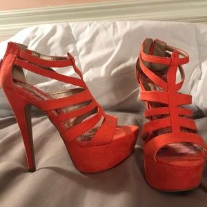 Orange Heels